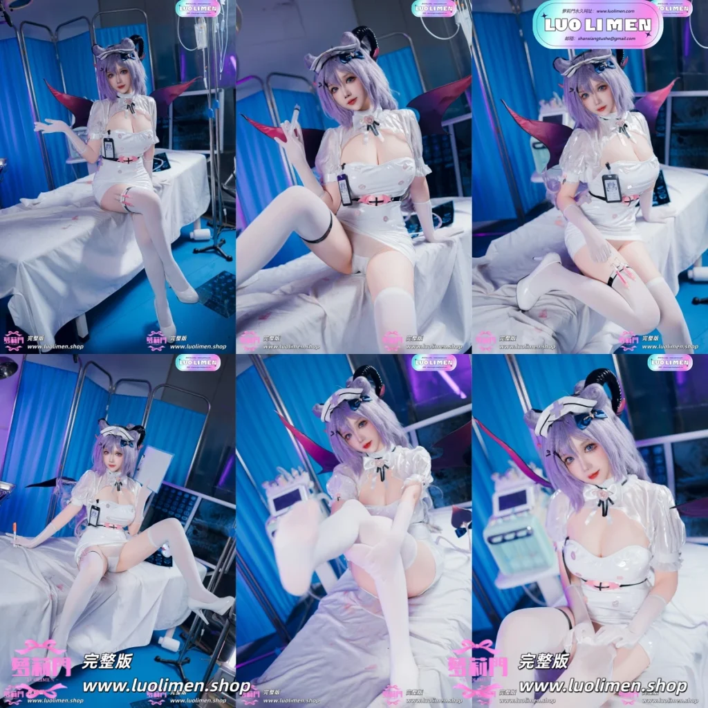 雪晴Astra,24万圣节 护士刻晴